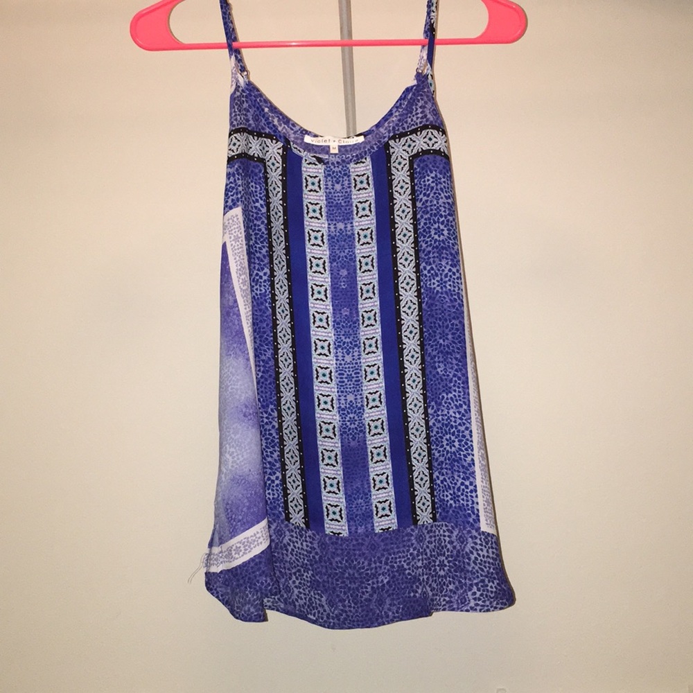 Ladies blue top